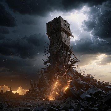 Что Нас Ждет: Работа с Тенью через Карту Башня в Таро