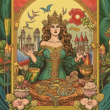 Императрица предупреждение, шестерка кубков прошлое, четверка пентаклей стабильность: Таро раскрывает секреты