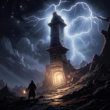 Таро и Трансперсональная Психология: Девятка как Кульминация и Символика Карты Башня