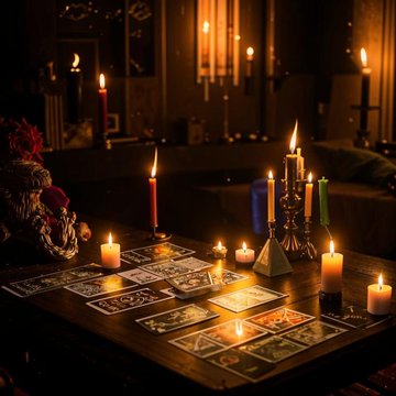 Таро и Руны: Как Интерпретировать Шестерку Жезлов и Выбрать Цвета Свечей для Гадания