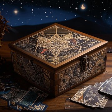 Шкатулка для Таро: Как выбрать идеальное хранилище для ваших карт и интерпретация десятки пентаклей