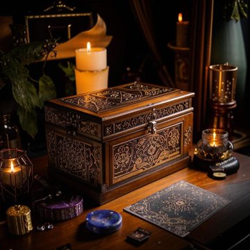 Искусство Таро: Десятка как Итог и Шкатулка для Хранения Карт
